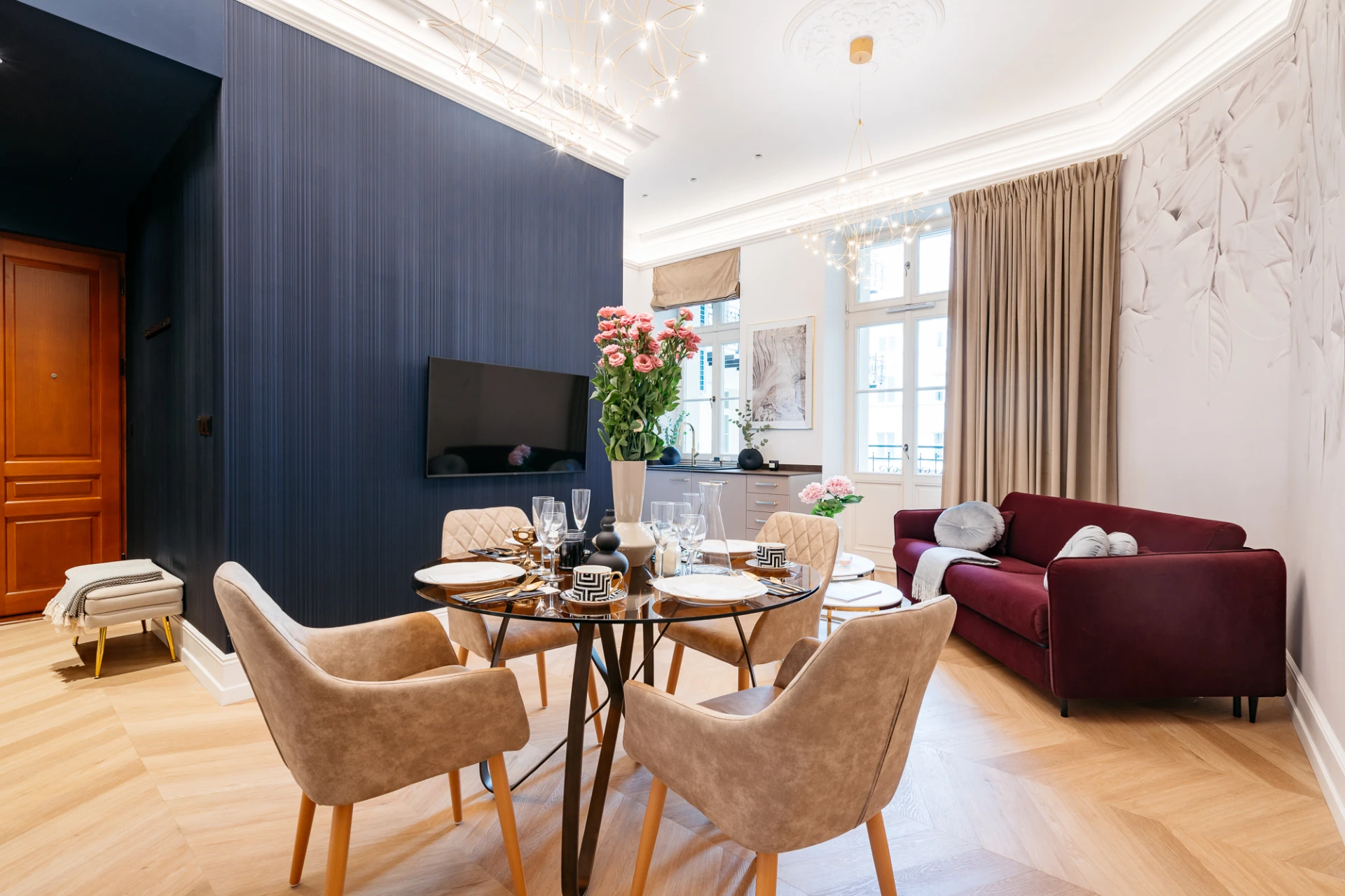 Apartament pod dmuchawcem. Eklektyzm z przymrużeniem oka w gościnnym Krakowie