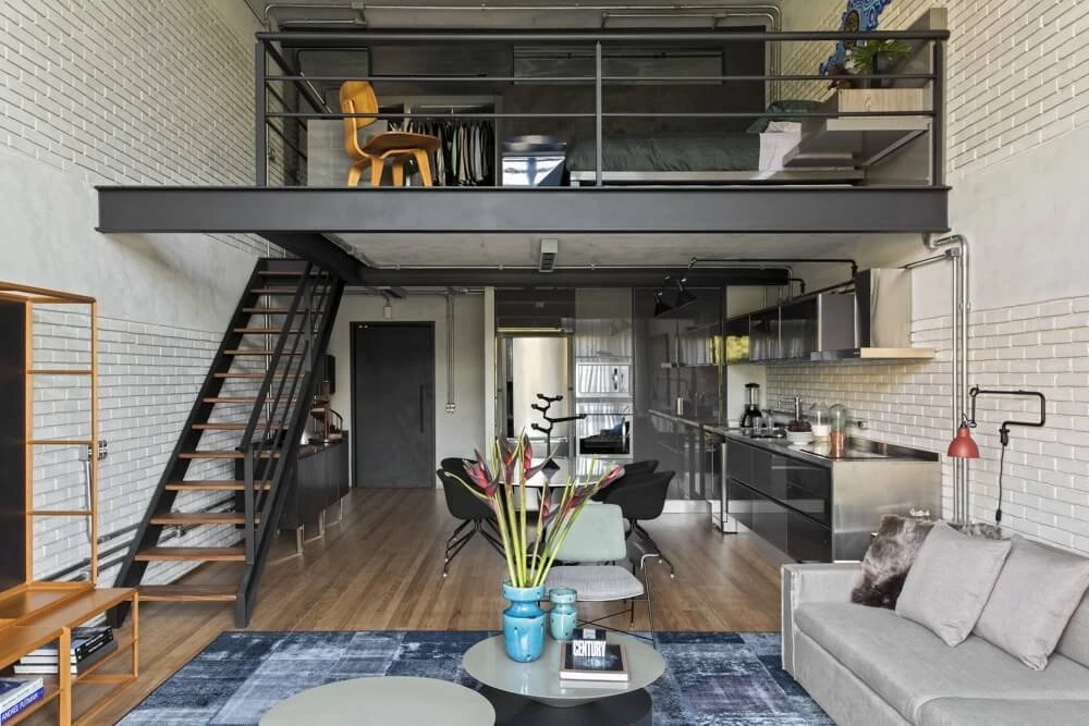 Loft w męskim stylu