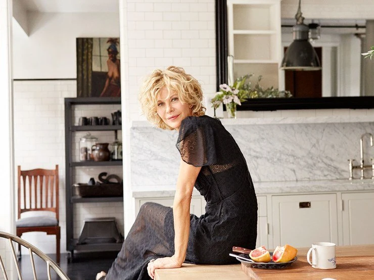 Home Tour: nowojorski loft Meg Ryan
