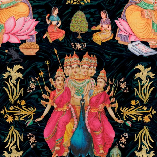 MINDTHEGAP World of Fabrics Goddess WP20406