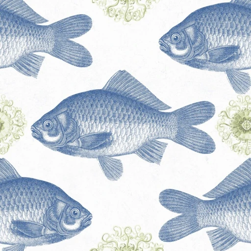 MINDTHEGAP Fish Blue WP20009